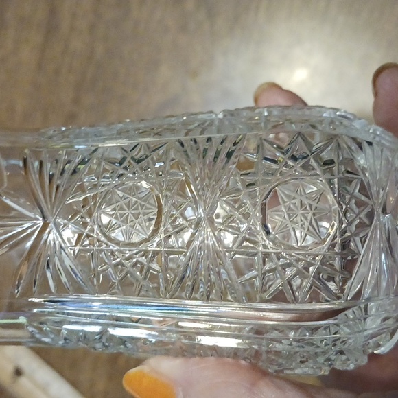 Bar Wear Button Bows Stem Crystal Glss 1 - Picture 5 of 5